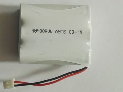 3.6V Ni-Cd rechargeable battery pack for lamps